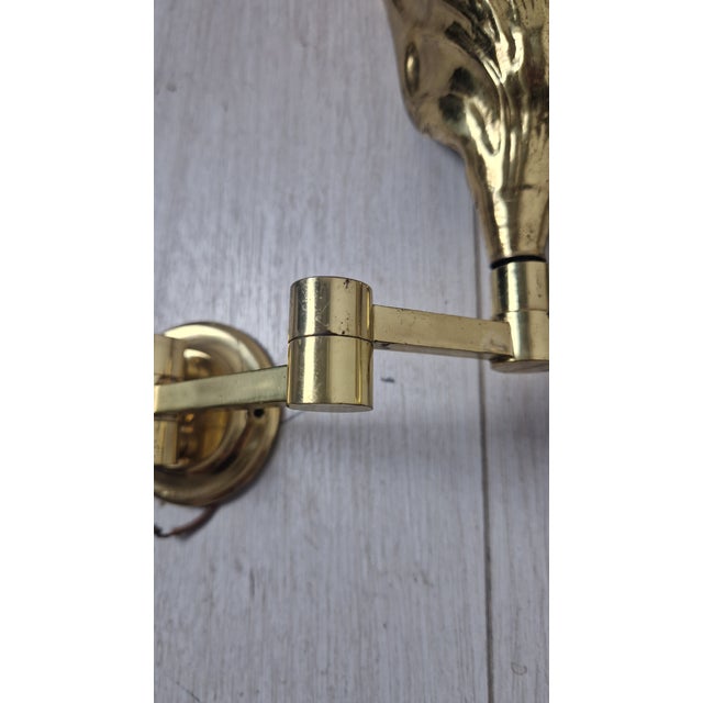 1960s Brass Wall Lamps by Carlo Giorgi for Bottega Gadda, 1960s, Set of 2 For Sale - Image 5 of 12