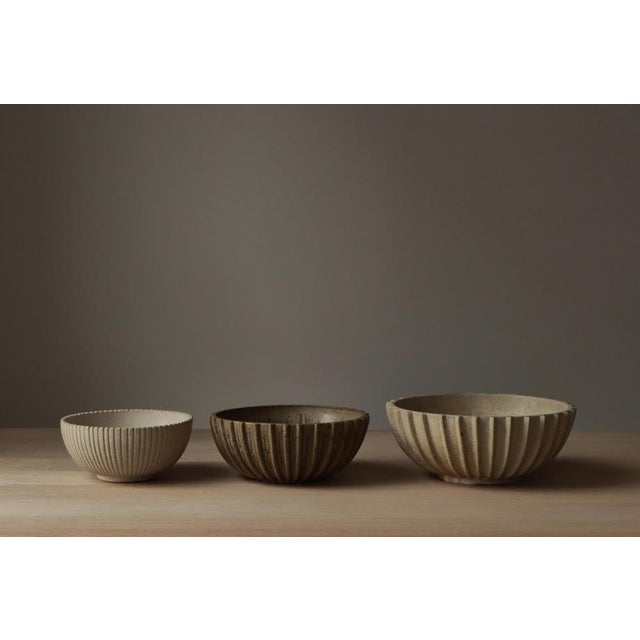 Large Glazed Stoneware No. 114 Bowl by Arne Bang, Denmark, 1930s For Sale - Image 14 of 16