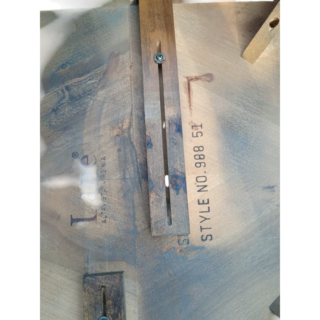 Early 20th Century Edwardian Rosewood Inlaid Side Table by Lane Furniture For Sale - Image 9 of 11