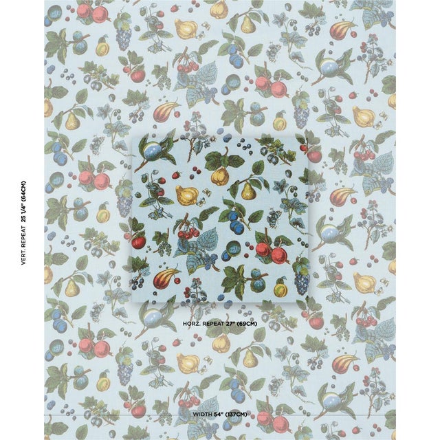 We were delighted to discover Berry Grove in the Schumacher archive and couldn't wait to revive this cheery botanical...