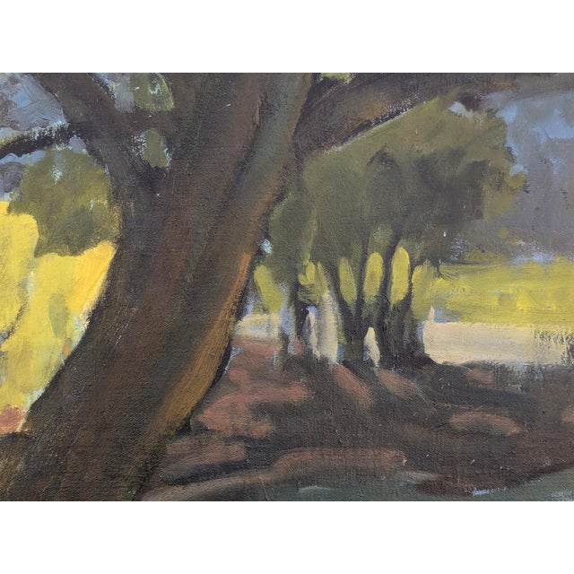 Jerry Greenberg "Open Landscape" Contemporary Realistic East Texas Nature Landscape Painting, 2017 For Sale - Image 11 of 11