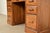 Victorian Carved Solid Oak Roll Top Desk For Sale - Image 12 of 15