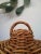 Large Italian Hand-Woven Willow Basket with Lid, 1950s For Sale - Image 18 of 18
