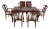 Century Cherry Dining Room Table & 6 Chair Set For Sale