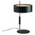 Contemporary Satin Gold & Black Table Lamps by Ostuni e Forti for Oluce, 1953, Set of 2 For Sale - Image 3 of 14