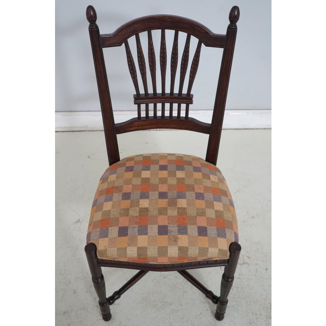 Age: Approx: 30 Years Old Details: Fine Carved Details High Quality Construction French Style Stretcher Base Frame Wheat...