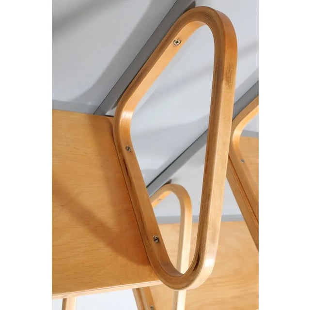 Mid-Century Modern Birch 112B Wall Shelf by Alvar Aalto for Artek, 1950s For Sale - Image 9 of 10