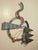 Crazy Post Mod Multicolor Metal Wall Sculpture In The Manner Of CurtisJeŕe. Can Be Hung Vertically Or Horizontally In...