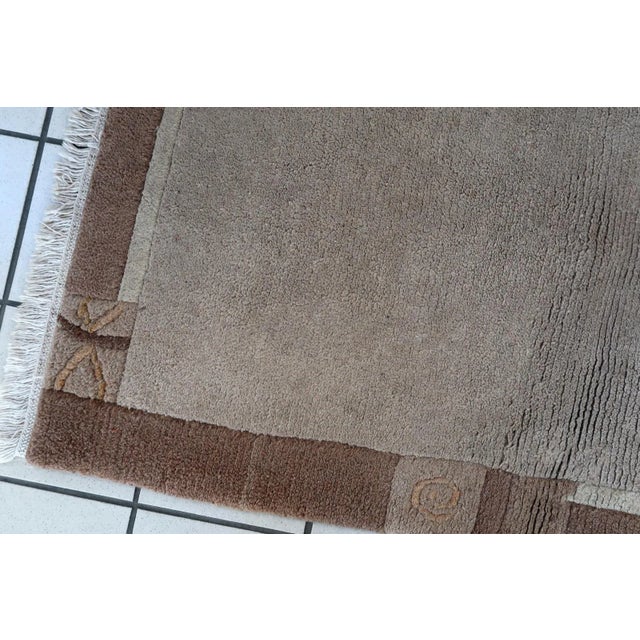 Textile 1970s Handmade Vintage Tibetan Khaden Rug 2.4' X 4.5' For Sale - Image 7 of 11