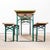Vintage German Heavy Weight Folding Beer Table Sets For Sale - Image 3 of 9