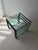 Metal Postmodernist Nesting Tables Glass Black Metal, 1980s, Set of 3 For Sale - Image 7 of 12