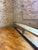 10-Foot Antique Industrial Maple Butcher Block & Cast Iron Locker Room Bench For Sale - Image 14 of 16