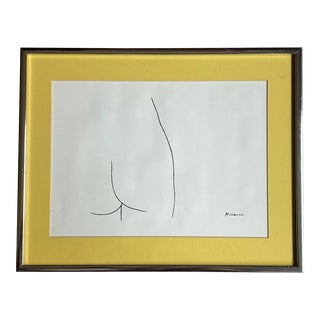 Vintage Print of Pablo Picasso’s Femme - an Etching of Ovid's Metamorphosis For Sale