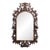 Large French Heavily Carved Antique Rococo Style Wood Wall Mirror 67 Inch Tall For Sale