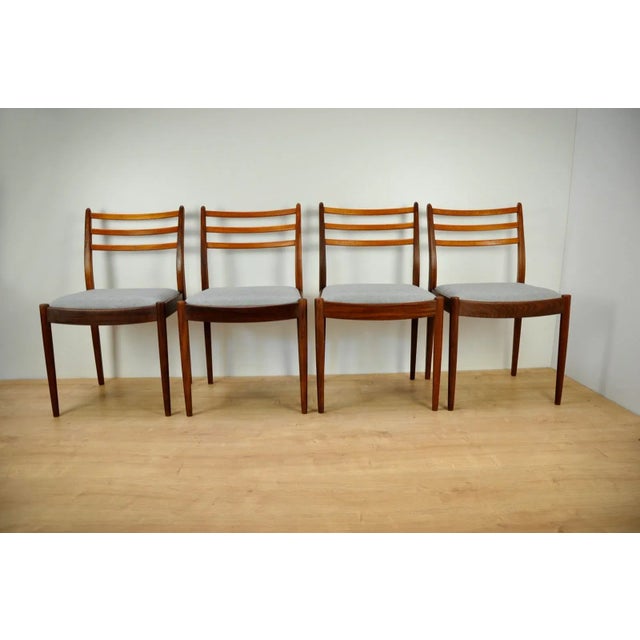 Gray Vintage Dining Chairs by Victor Wilkins for G-Plan, 1960s, Set of 4 For Sale - Image 8 of 8