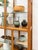 Danish MCM Bentwood Display Shelf Glass Shelves Vintage Etagere Bookcase For Sale - Image 12 of 13