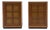 Brutalist Italian Cabinets by Caccia Alla Volpe for Linea Arredo, Set of 2 For Sale