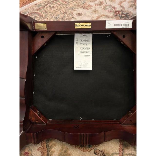 Cream (6) Maitland-Smith Philadelphia Upholstered Dining Chair For Sale - Image 8 of 8