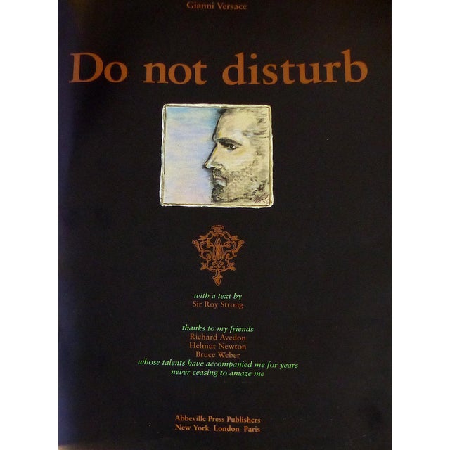 Versace's 'Do Not Disturb' Coffee Table Book Chairish