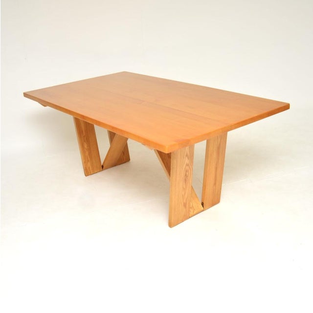 Wood Vintage Italian Dining Table and Chairs from Silvio Coppola, 1970, Set of 7 For Sale - Image 7 of 17