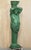 Tall Vintage Greco Roman Style Verdigris Bronze Telamon Term Statue For Sale - Image 3 of 18
