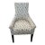 Kravet Occasional Chair With a Button Back Detail For Sale