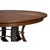 Transitional Round Jupe Dining Table, Large – Warm Brown Oak For Sale - Image 10 of 12