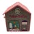 Vintage "Salon Bella" House-Shaped Toy Storage Box For Sale