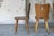 Vintage Brutalist Wooden Chairs, 1960, Set of 4 For Sale - Image 6 of 15