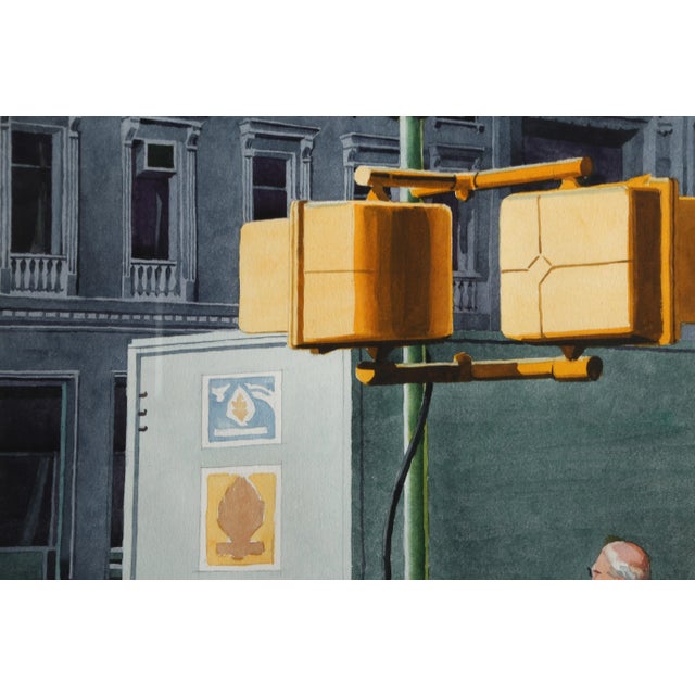 Realism Don David Crosswalk, New York City circa 1980 For Sale - Image 3 of 4