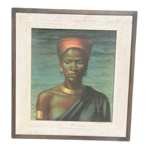 Mid 20th Century Vladimir Tretchikoff Zulu Girl