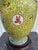Late 20th Century Yellow Chinese Famille Rose Vase Lamp For Sale - Image 4 of 12