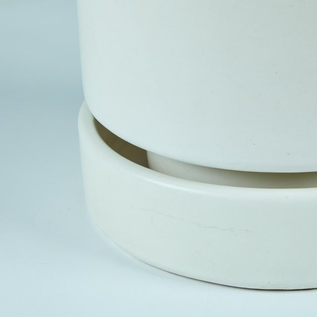 Pro/Artisan Off White Planter for Architectural Pottery For Sale - Image 10 of 12