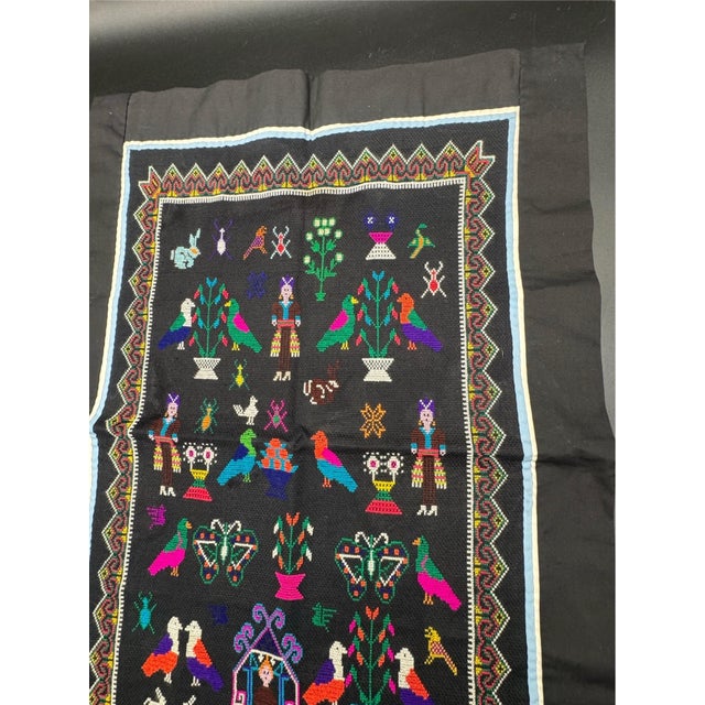 1980s Hmong Hill Tribe Story Cloth, Vintage For Sale - Image 5 of 10
