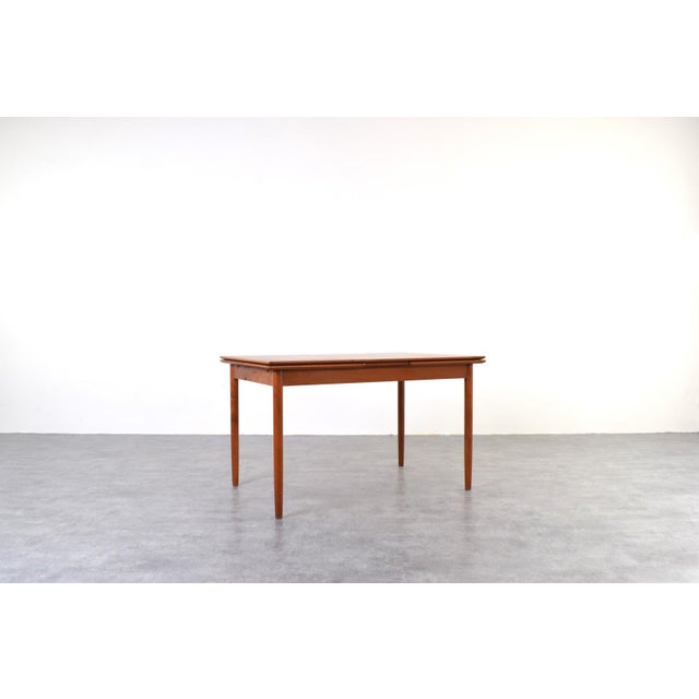 Mid-Century Modern Danish Extendable Dining Table in Teak, 1960s For Sale - Image 18 of 18