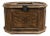 Vintage Lerner Wood Grain Plastic Sewing Craft Storage Box Retro Organizer For Sale
