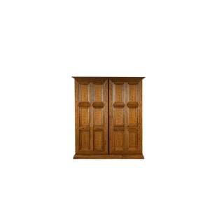 Brutalist Oak Sideboard by Gerhard Bartels, 1970s For Sale
