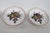 English Late 20th Century Royal Worcester Fine Bone China Coasters 6pc Set G676 Hand Painted Florals For Sale - Image 3 of 14