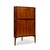 Vintage Danish Mid-Century Rosewood Corner Bar Cabinet For Sale - Image 9 of 12
