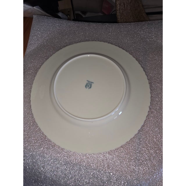 Lenox Gadroon Pattern Plates For Sale - Image 4 of 4