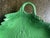 19th Century Antique Early 19th Century English Green Glazed Creamware Leaf Shaped Dish For Sale - Image 5 of 10