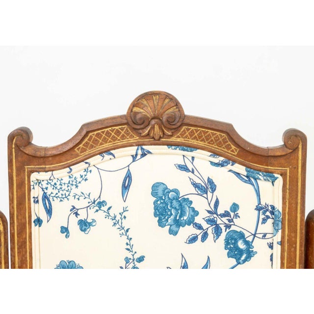 Louis XVI Style Walnut Folding Table Screen For Sale In New York - Image 6 of 7