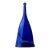 Vintage Cobalt Blue Art Glass Decanter For Sale
