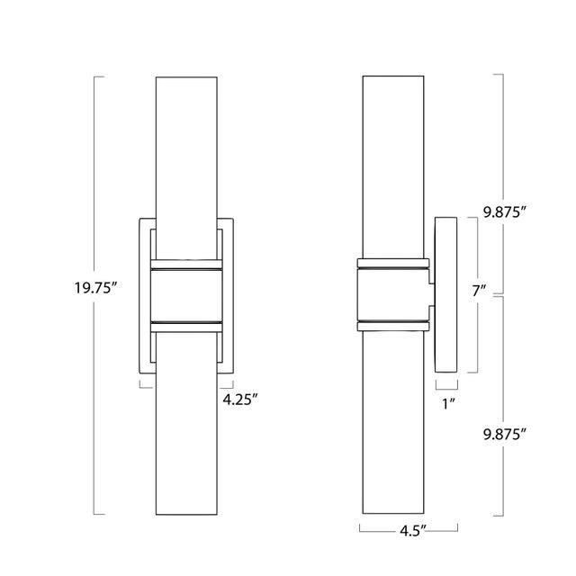 2020s Emmett Alabaster Sconce, Oil Rubbed Bronze For Sale - Image 5 of 6