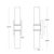 2020s Emmett Alabaster Sconce, Oil Rubbed Bronze For Sale - Image 5 of 6