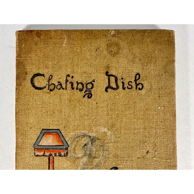 Antique Folk Art Recipe Book for your consideration. The book measures approx. 9 7/8 inches long, 4 5/8 inches wide and...
