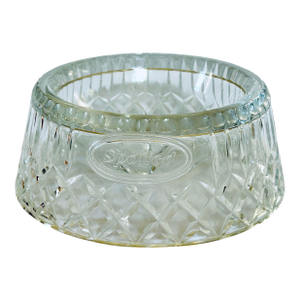 Cut Crystal Pet Dish ‘Spoiled’