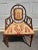 English Late 19th Century Faux Bamboo Armchair For Sale - Image 3 of 7