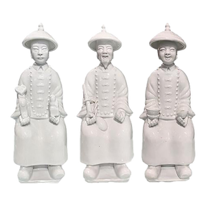 1980s' Asian Qing Dynasty Emperors- Set of 3