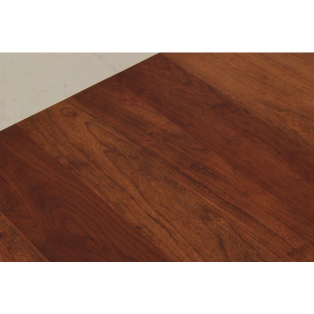 Brown Stickley Cherry Mission Trestle Table For Sale - Image 8 of 18